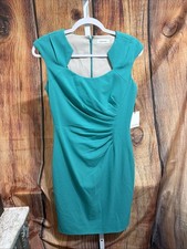 NWT Calvin Klein Sleeveless Dress Size 4 Cayman A-1
