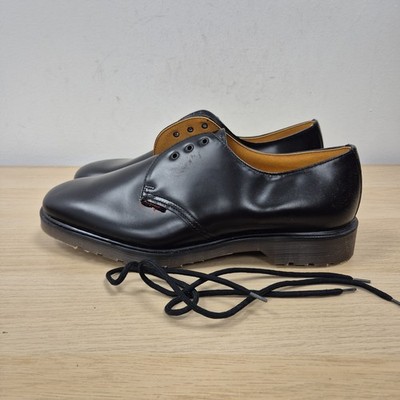 Dr Martens Vintage 1461 schwarz Leder Oxford Freizeit England Schuhe Größe UK 8,5