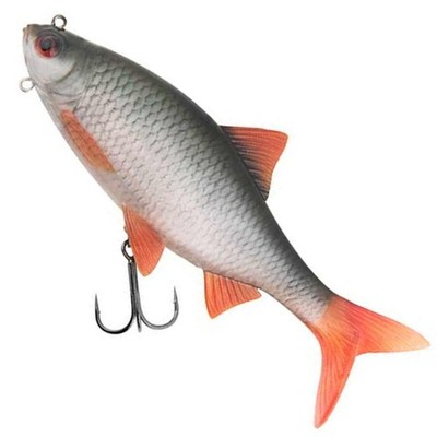 Fox Rage Ultra-Realistic Roach Replicant Gummifisch Swimbait Hecht Köder