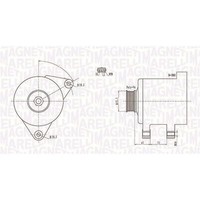 Magneti Marelli 063731569010 Generator