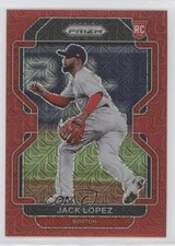2022 Panini Prizm Tier II Red Mojo Prizm 28/149 Jack Lopez #207 4s2