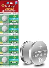 CR1632 LOW AS  .69 per battery, TWO 2  New lot Lithium 3V Ex. 2029