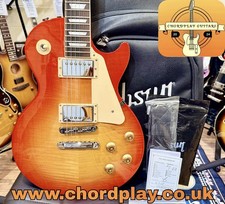 ✨2025✨ Gibson Les Paul Studio Figured~ Washed Cherry Sunburst~ Mint Condition!