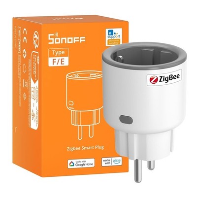 Sonoff S60 Zigbee Smart Steckdose 16A Plug Energiemessung App Steuerung Stecker