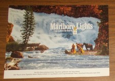Seltene Werbung MARLBORO LIGHTS - Come to where the flavor is - Wasserfall 1997