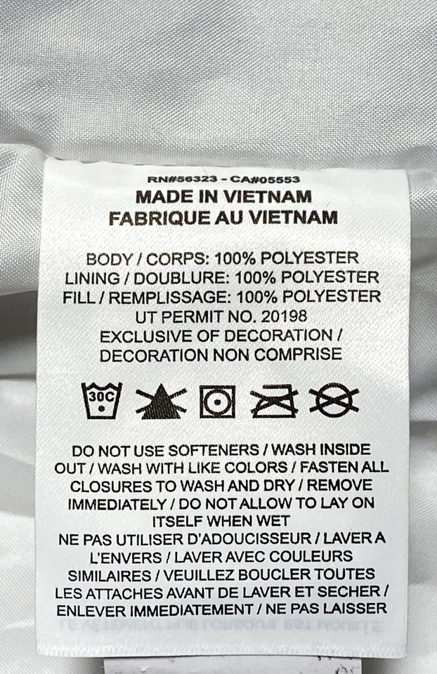 Nike Men's White Gray Therma-FIT Repel Puffer Quilted Vest Size 3XL NWT - Image 4 of 4