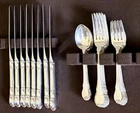 Lunt silver company, Modern Victorian Sterling Silver Set 32pcs Service for 8.