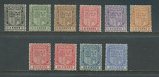 Mauritius KGV 1921-25 various values to 20 cents mint o.g. hinged