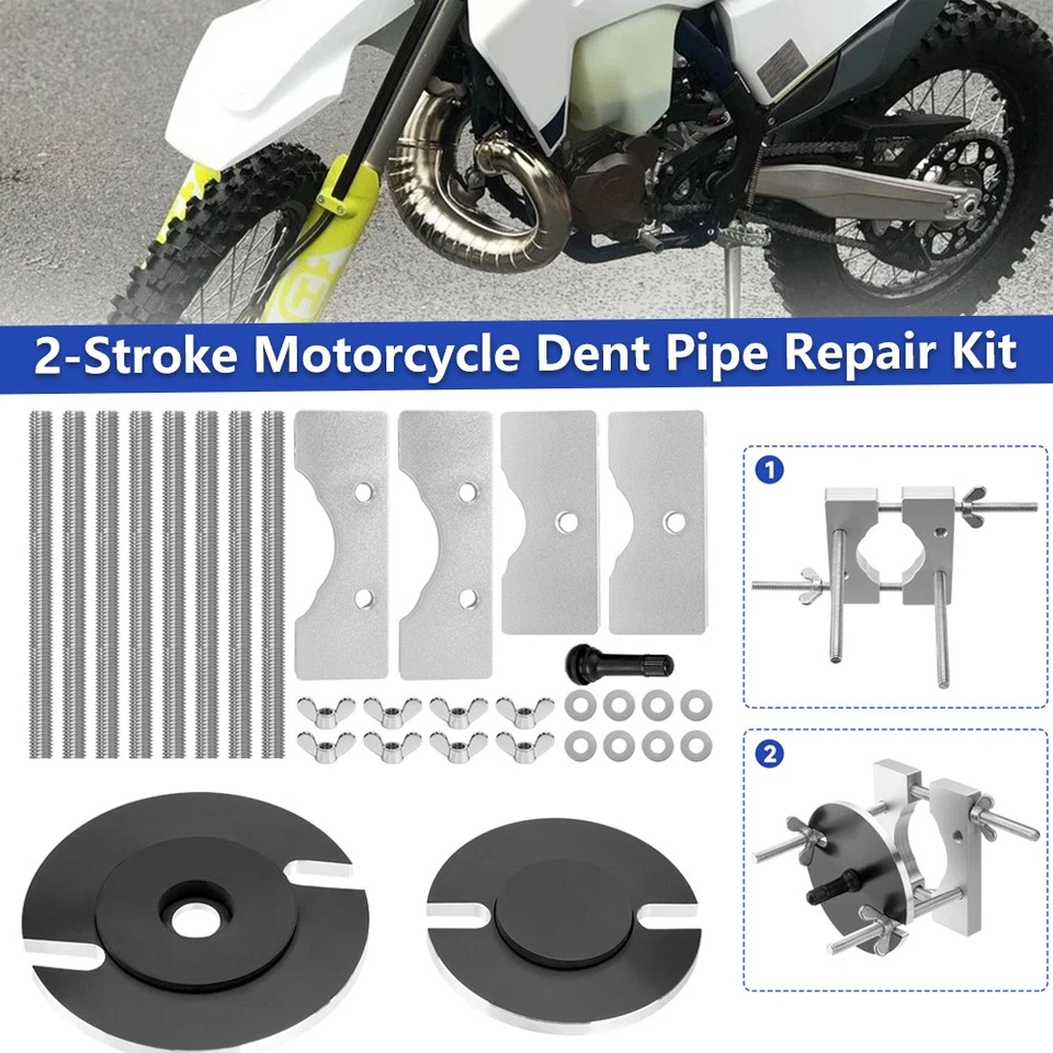 FIT For Husqvarna TE TC 125 250 300 Dent Removal 2-Stroke Pipe Repair Kit - Image 2 of 4