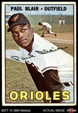 1967 Topps #319 Paul Blair Orioles 1.5 - FAIR