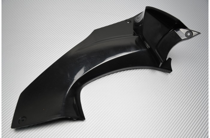 Écope droite tête de fourche brute pour Kawasaki ZZR 1400 2012-2021