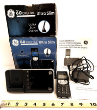 GE 28118FE1 Single Line Cordless Phone 6.0 Digital Ultra Slim - In Open Box