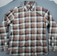 BROOKS BROTHERS Regent Shirt Mens Large Long Sleeve Plaid Cotton Button Down