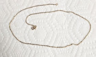 Marked 925 Italy LIRM  Gold Over Sterling Silver Necklace, 18" Length  2.3Gr. — photo 4