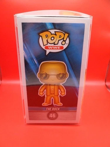 Funko Pop! WWE Smackdown Live 20th Anniversary The Rock 46 Gold