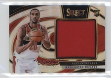 2024-25 Panini Select Jumbo Rookie Swatches Alexandre Sarr #JRS-SAR RC