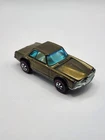 HOT WHEELS REDLINE  MERCEDES BENZ 280SL OLIVE COLOR WHITE ORIGINAL CAR WOW GREAT