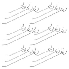 90 Pcs Heavy Duty Nail Board Hook Peg Accessories Commodity Hooks