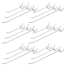 90 Pcs Heavy Duty Nail Board Hook Peg Accessories Commodity Hooks