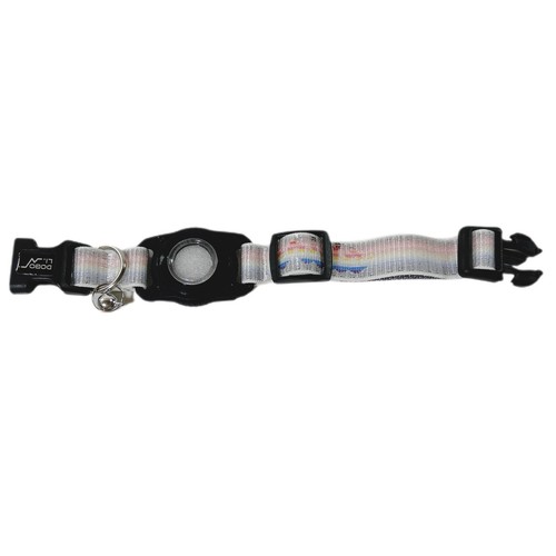 Doboli AirTag Cat Collar Pride Rainbow Adjustable w/ Bell – New & Free Shipping - 第 1/5 張圖片