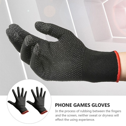 2pcs Mobile Phone Game Gloves Touch Screen Gloves Climbing Gloves - Picture 10 of 12