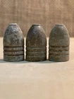 Three Dug Dropped Civil War Williams Regulation Bullets From Dalton Ga