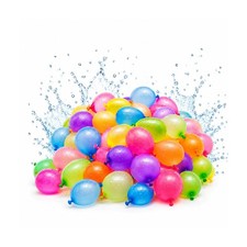 Biodegradable Water Balloons Refill Kit 500 ct with Quick Fill Hose Adapter