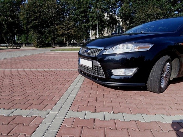 Maxton Design Frontlippe Passend FüR Ford Mondeo MK4 Vor Fl Schwarz Hochglanz-image