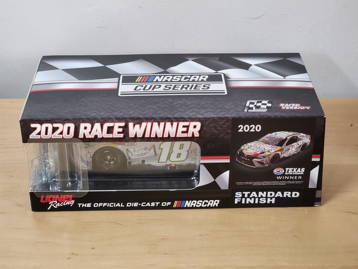 2020 #18 Kyle Busch Skittles Zombie Texas Win 1/24 Action NASCAR