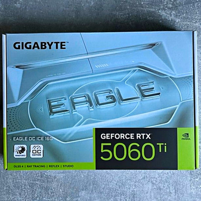 GIGABYTE GeForce RTX 5060 Ti EAGLE OC ICE 16GB GDDR7 PCIe 5.0 GV-N506TEAGLEOC
