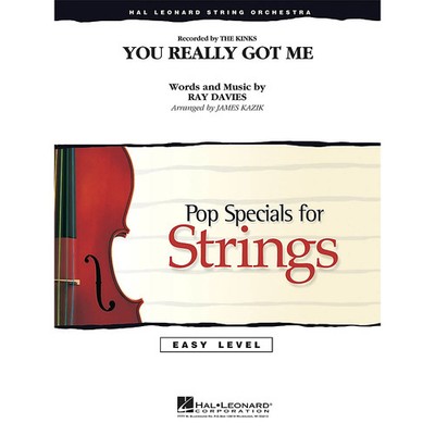 You Really Got Me Easy Pop Specials Softcover by Kinks Arranged by James Kazik