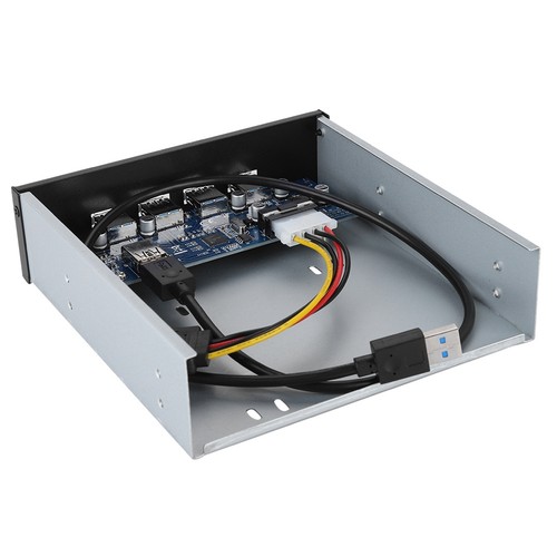 5,25" USB3.0 PCI Express PCI-E Card Adapter Front Panel Expansion Bay UTS - Bild 7 von 7