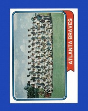 1974 Topps Set-Break #483 Atlanta Braves NM-MT OR BETTER *GMCARDS*