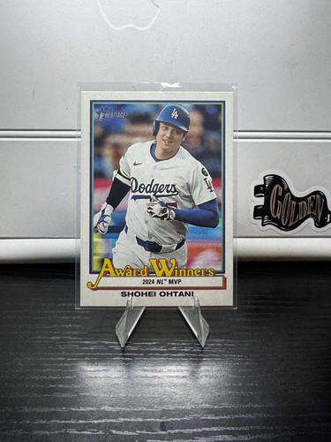 #AW-1 Shohei Ohtani Award Winners - 2025 Topps Heritage High Number - Dodgers