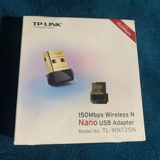 TP-LINK TLWN725N 150Mbps Wireless N Nano USB Adapter Model No. TL-WN725N