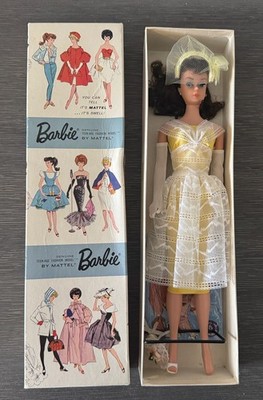 Vintage Mattel 1960 1963 #3 #6 Barbie new in box Orange Blossom