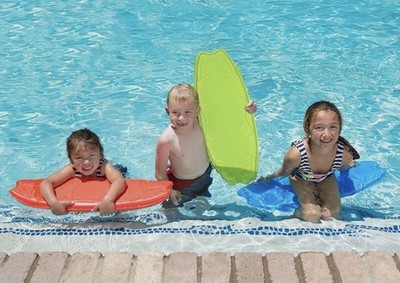 Poolmaster Underwater Surfboard Float Swimming Aid. Red, Blue, Or Green