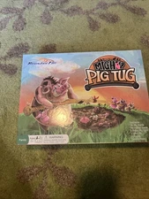Mighty Pig Tug Family Board Game Ages 7+ Educational Strategy Game Rooster Fin 