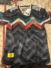 S Reduced Jersey Adidas MEXICO ANIME Dragon Ball SLIM FIT Athletic - Black