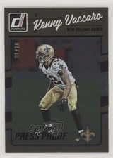 2016 Donruss Press Proof Black 1/10 Kenny Vaccaro #194 7m3