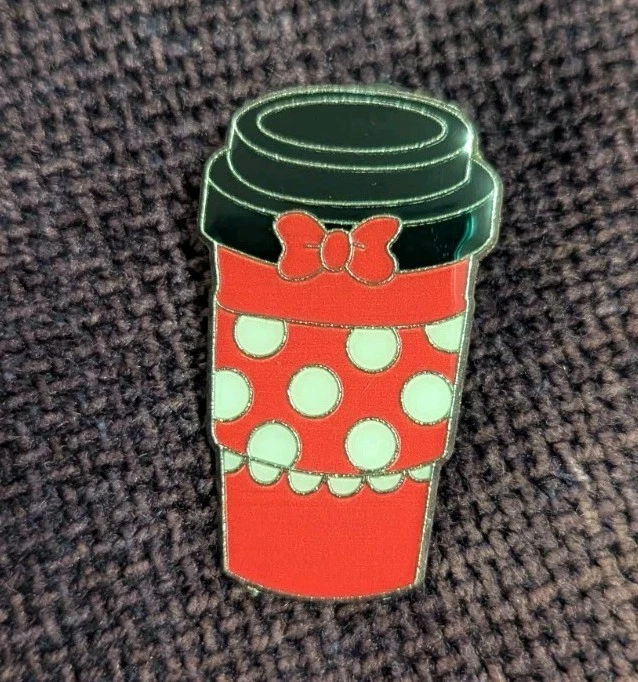 Minnie Mouse Coffee Cup Collection Official Disney Trading Pin 2021