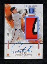 2025 Impeccable Elegance Jersey Holo Silver 12/25 Coby Mayo Rookie Auto RC