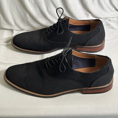 Call It Spring Shoes Men s Size 12 Black NEW NWT Faux Leather Lace Up Round Toe