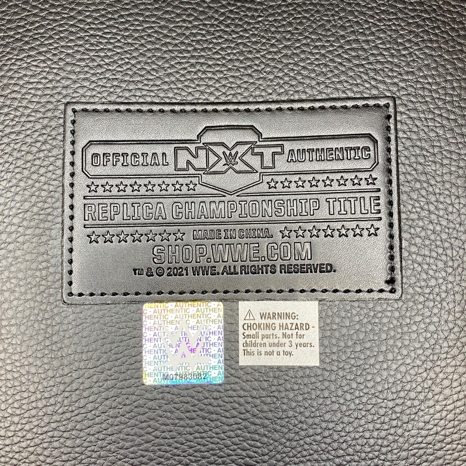 2021 Official Authentic WWE NXT UK Tag Team Championship Title Replica Belt eBay