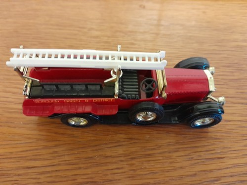 Matchbox Models Of Yesteryear Y6 1920 Rolls Royce Fire Engine Red (Red Box) 1:48 - Picture 7 of 8