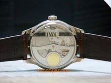 IWC Portuguese Perpetual Calendar Hemisphere Moon 18K White Gold IW503203 New ! 10