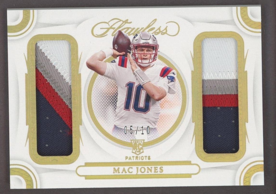All Years of Panini Flawless Football Most Bids on Ebay with Massive