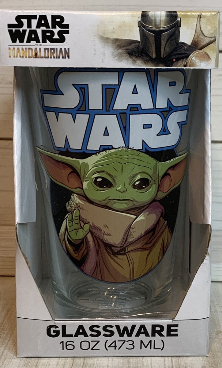 Star Wars The Mandalorian Baby Yoda 16oz Collectible Souvenir Pint Glass