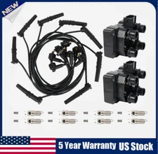2 Ignition Coil +8 Spark Plug+8 Spark Plug Wire For 93-01 Ford Ranger 2.3L l4