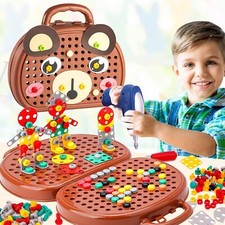 Magic Montessori Play Toolbox - Magic Montessori Play Toolbox Bear with Drill